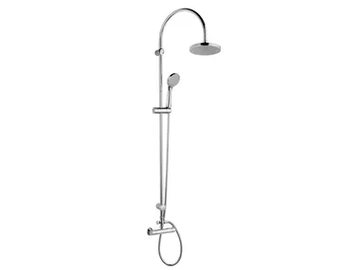 A47-CD - Wall-mounted shower panel with hand shower by Rubinetterie Mariani - view 2